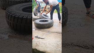 new tyre fittingcar tyre tubeless [upl. by Araek49]