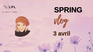 Spring Vlog Tricot 3  un calendrier de l’avent chez LPL  Pluie cakes et nouvel encours [upl. by Slyke]