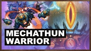 Grinding Mechathun Warrior To High Legend  Rise of Shadows  Hearthstone [upl. by Uriia]