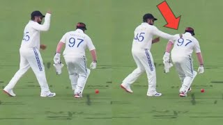 Rohit Sharma Punched Sarfaraz Khan After This Mistake In Prime Ministers Xi Vs India Warm up Match 😲 [upl. by Nedearb]