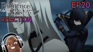 What a great show  Eminence In Shadow Reaction  Episode 20 [upl. by Oirtemed]