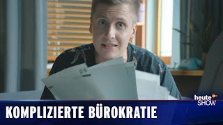 So bremst der Staat uns aus Till Reiners über Bürokratie Teil 2  heuteshow [upl. by Skipper]