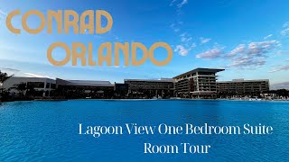 3 Miles from Magic Kingdom  Conrad Orlando  Lagoon View Suite King Bed [upl. by Boggers]