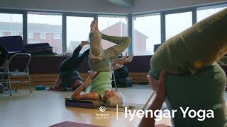 Iyengar Yoga at Bridport Leisure Centre [upl. by Namlaz]