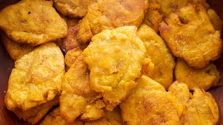 PATACONES DE LA SELVA PERUANA EN 10 MINUTOS Tostones [upl. by Ettennyl]