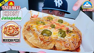 Taco Bell® Cheesy Jalapeño Mexican Pizza Review 🌮🔔🌶️🍕 New Mexican Pizza  theendorsement [upl. by Samalla]