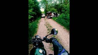 НЕ в то время НЕ в том месте😨🤦‍♂️ дваколеса motovlog moto biker yamaha scrambler custom [upl. by Marentic]