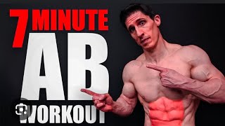 Intense Ab Workout 7 Minutes  FOLLOW ALONE [upl. by Mallorie701]