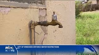 City of Windhoek sets water restrictions  nbc [upl. by Hukill]