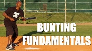 Baseball Bunting Fundamentals with Juan Pierre [upl. by Teplitz]