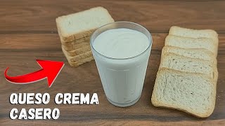 Queso Crema Casero con Vinagre [upl. by Rodmann]