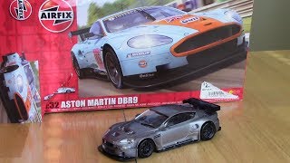 Airfix AstonMartin DBR9 Model Build [upl. by Carrol]