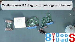 Testing a new Commodore 128 diagnostic cartridge and harness [upl. by Antipus]