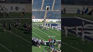 Yale Football TOUCHDOWN By Yale giving them the LEAD in the 2nd Quarter 147 vs Princeton [upl. by Kathleen]