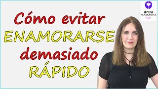 Cómo evitar enamorarse rápidamente [upl. by Ihcehcu530]