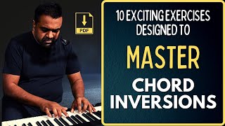 10 Piano Rhythm Patterns to PROPERLY PRACTICE Chord Inversions [upl. by Airotkiv]