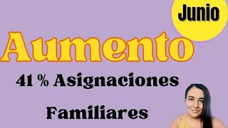 Asignaciones Familiares que pueden cobrar los Jubilados Diferencia entre AUH y SUAF Aumento Junio [upl. by Elita378]