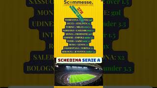 ⚽Pronostici SerieA 37a giornata scommesse calcio🏆 shorts scommesse scommessesportive [upl. by Ateekram]