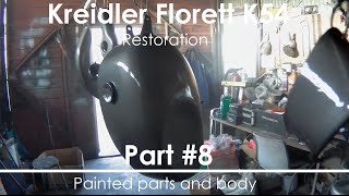 Kreidler Florett K54  Part 8 Painted parts and body [upl. by Ahpla]