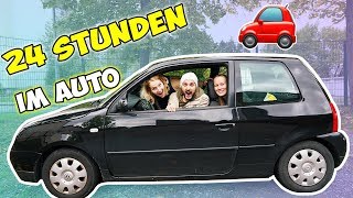 24 STUNDEN IM AUTO Challenge 1 Tag nur im Auto bleiben mit Kaan Nina amp Kathi [upl. by Eniger271]