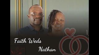 FAITH WEDS NATHAN [upl. by Urban]