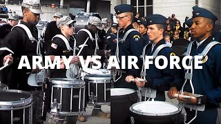 Drumline Battle  Army vs Air Force Who Won [upl. by Wons]