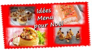 Deux idées de menu pour Noël [upl. by Jeavons999]