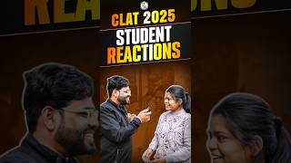 Students React to CLAT 2025 Exam Paper [upl. by Astraea]