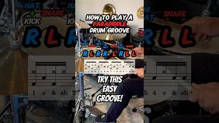 How to Play a Paradiddle Drum Groove Drum Lesson drums [upl. by Atela589]