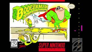 Boogerman A Pick and Flick Adventure  Flatulent Swamps SNES OST [upl. by Inaffets]