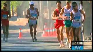 Ivano Brugnetti Oro 20km Marcia Atene 2004 [upl. by Mei]