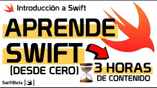 APRENDE a PROGRAMAR SWIFT 57 Paso a Paso desde 0 3h para Aprender Swift Gratis 2022 [upl. by Badger]