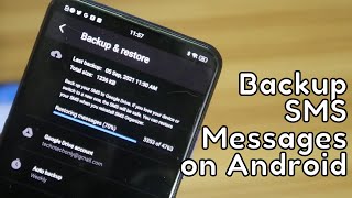 How to backup amp restore SMS text messages on Google Drive Daily  Free Android App amp No Ads [upl. by Manda294]