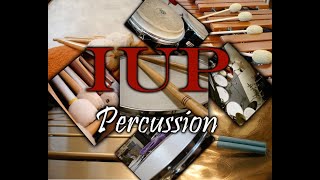 IUP PERCUSSION ENSEMBLE  Chad Heiny director [upl. by Hcone896]