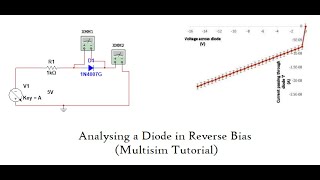 Reverse Bias Diode  Multisim Tutorial  142 [upl. by Inaleon380]