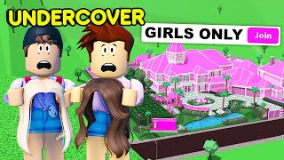 We Snuck Into GIRLS ONLY NEIGHBORHOOD Boys Were Being Trapped Roblox Bloxburg [upl. by Safire]