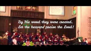 Let All The Heavens Praise by Clayton Schmit and Edwin Willimington [upl. by Adyan]