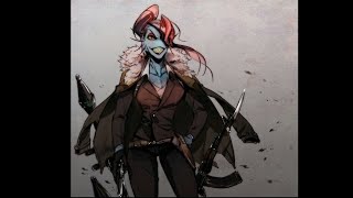 Mafiatale Undyne Battle Against A True Criminal [upl. by Amitaf]