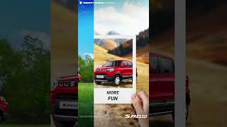 Get More with Maruti Suzuki SPresso  Shivam Autozone [upl. by Notlad]