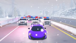 I Was Set Up By The Cops Hostages Police Chase Turns Into shoot out Roblox [upl. by Amej744]