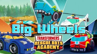 Rescue Bots Academy Review  Big Wheels [upl. by Darum]