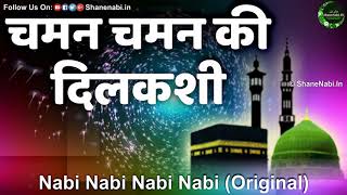 चमन चमन की दिलकशी Chaman Chaman Ki Dilkashi  Nabi Nabi Nabi Nabi Naat Original Naat [upl. by Egoreg959]