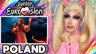 🇵🇱 Maja Krzyżewska  I Just Need a Friend  Poland LIVE  Junior Eurovision 2023 REACTION [upl. by Ettener]