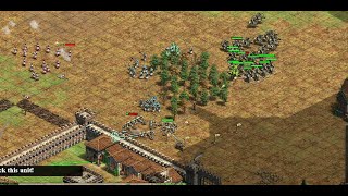 Cant Defeat Khmer Arena 4v4  Georgians AOE2  Age of Empires 2 [upl. by Jahdal]