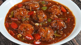 होटल जैसी वेज मंचूरियन ग्रेवी वाली  Veg Manchurian Gravy  Veg Manchurian Recipe  Kabitaskitchen [upl. by Eldnar]