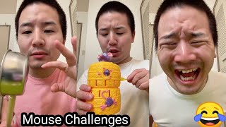 Junya Mouse challengesTiktoker Funny video 😂🤣 [upl. by Rodoeht]