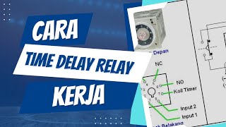 CARA KERJA TIME DELAY RELAY TDR [upl. by Chaffinch258]