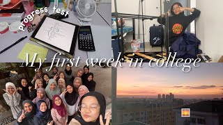 First week in INTEC Education College  🎞️  adrieanaxo [upl. by Naibaf]