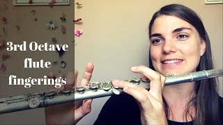 3rd Octave flute fingerings [upl. by Ykvir380]