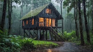 RAIN SOUNDS FOR SLEEP Eliminate Stress to Fall Asleep in Under 3 Minutes asmr rain sound Study [upl. by Hynes]